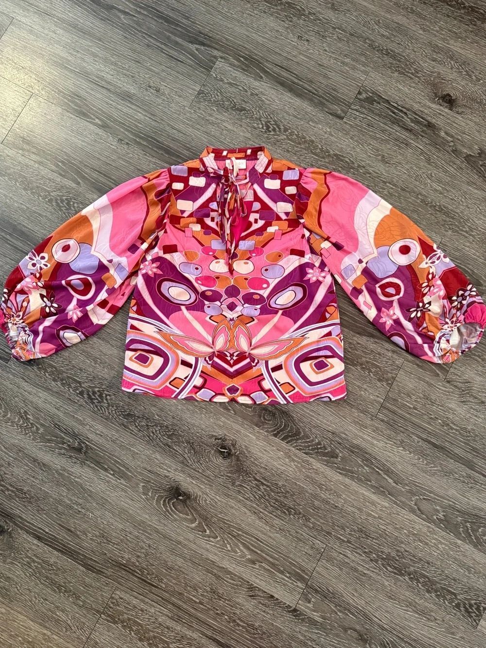 Ciebon Abstract Print Popover Top